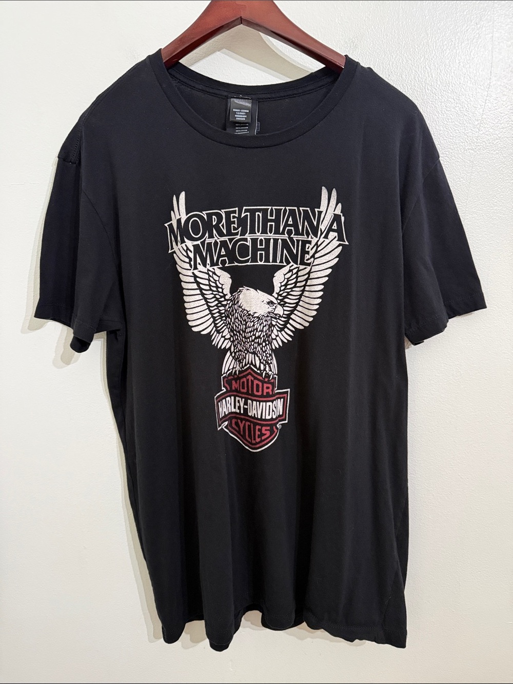 Harley Davidson Museum Black Graphic Eagle Shirt Mens Extra Large